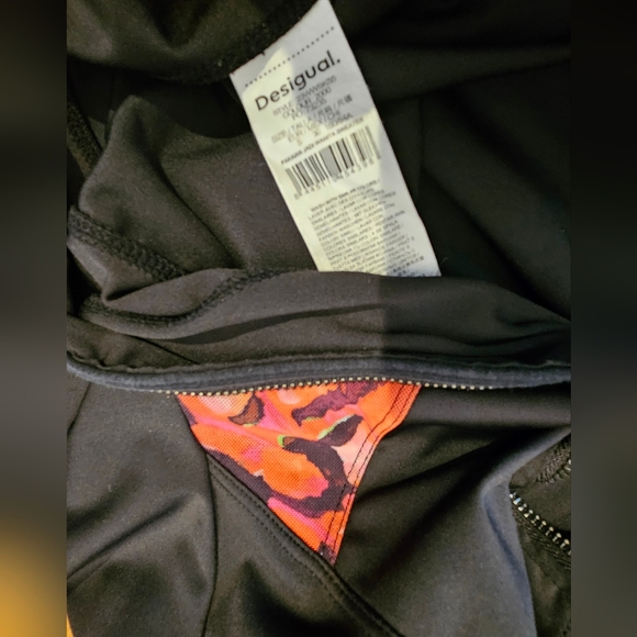 Desigual Women's S, Butterfly Print Sport Jacket - Picture 5 of 6